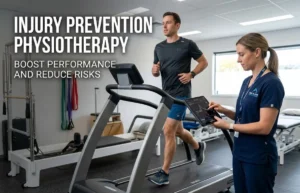 Injury prevention physiotherapy running assessment.