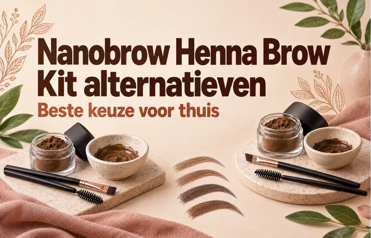 Beste alternatieven voor Nanobrow henna brow kits in 2026