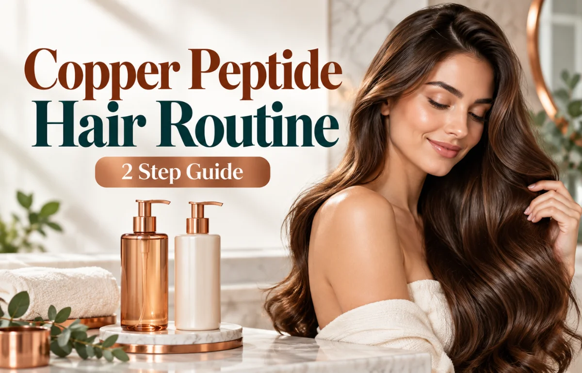 How to Build a Two-Step Copper Peptide Hair Routine With Copper Charge