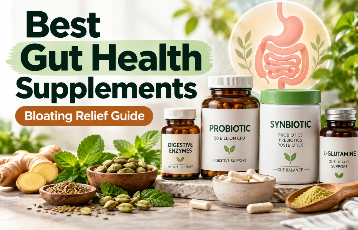 Best Gut Health Supplements for Bloating Relief