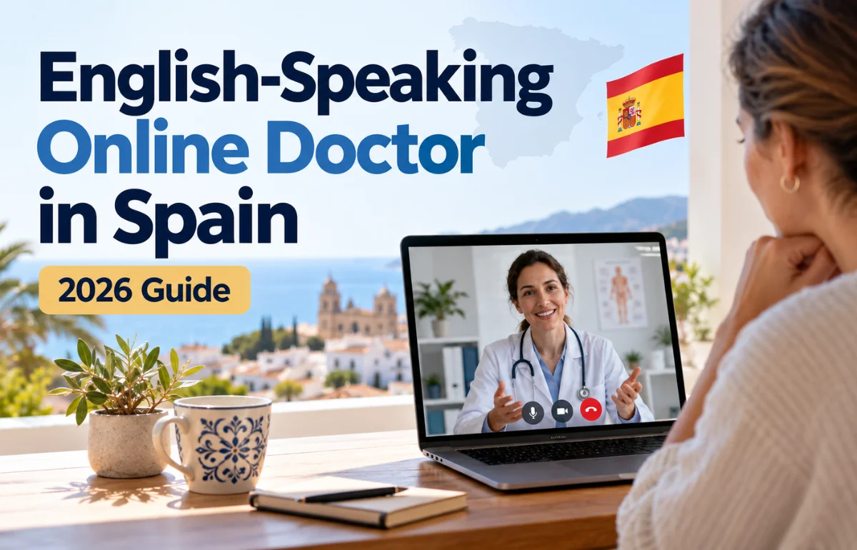 English-Speaking Online Doctor in Spain video consultation