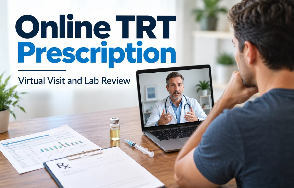 Online TRT Prescription via Virtual Doctor Consultation